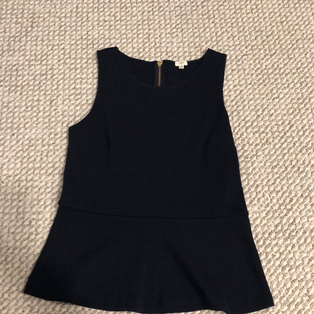 J.Crew peplum blouse